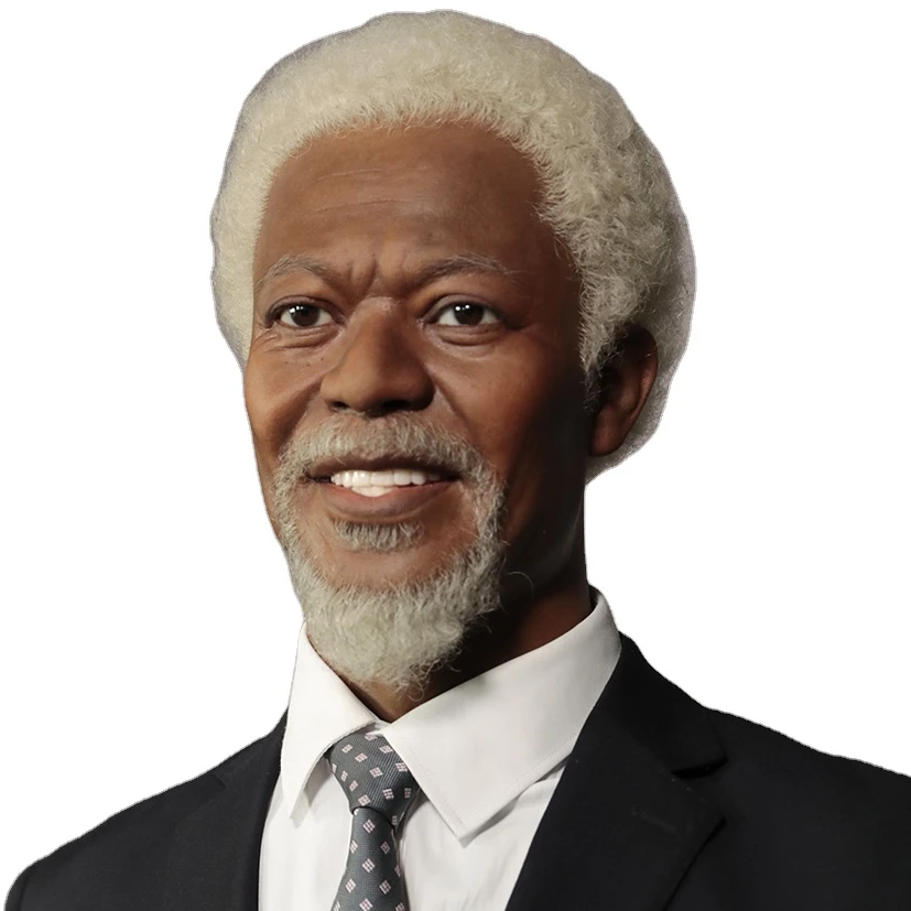 EH79 Custom Make Celebrity Life Size Kofi Wax Figure For Sale