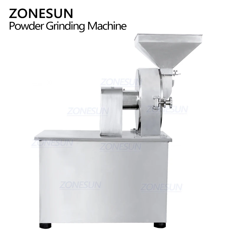 ZONESUN ZS-PGM320 колба для сахара и соли с пульверизатором Фармацевтическая Машина для специй порошок чили шлифовальный станок кофе в зернах зернового точильщика машины