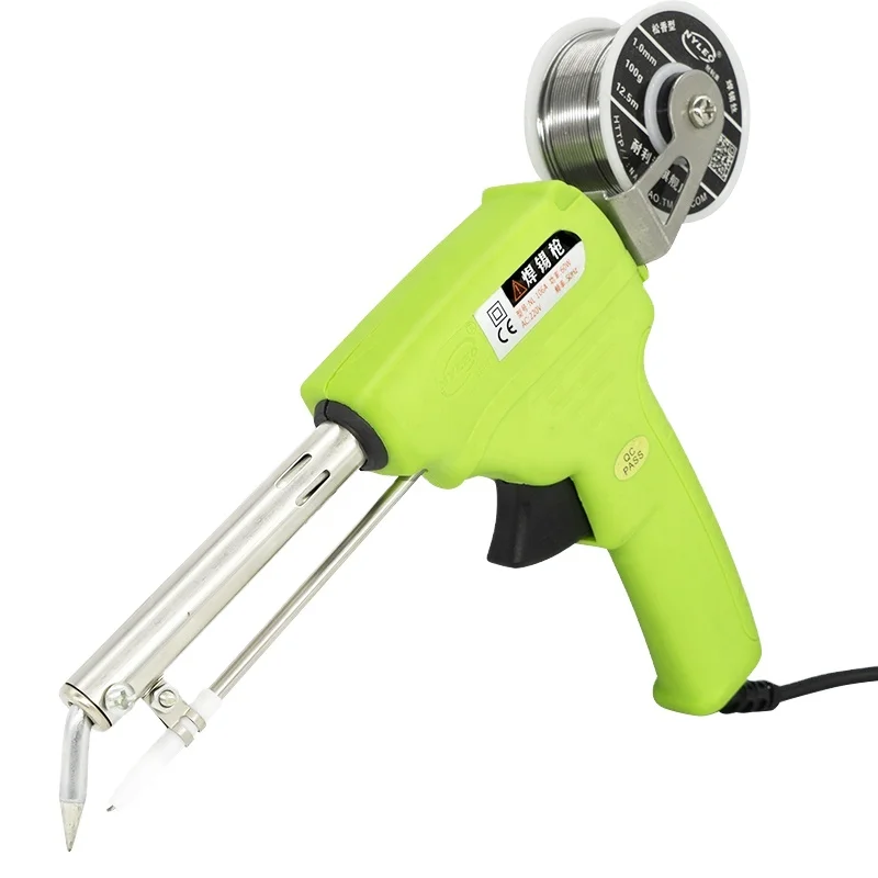 NL-106A  220V  Automatically Send Tin soldering iron gun 60W electric soldering irons kit  for welding circuit board