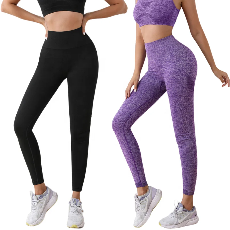 Custom Seamless Leggings Women High Waisted Contour Leggings Breathable Work Out Yoga Pants Fitness Sports Gym Tights Leggings