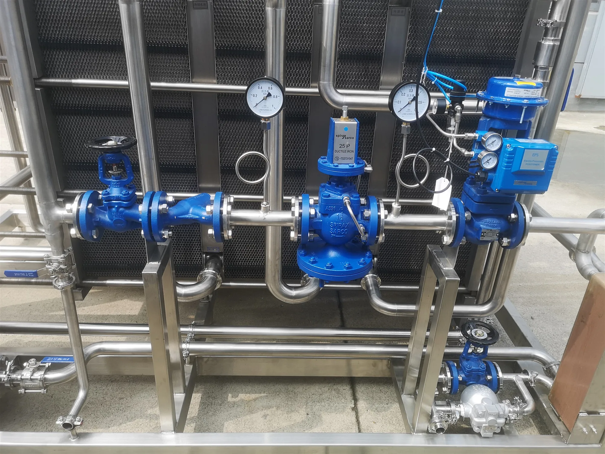 Fully automatic milk pasteurization machine