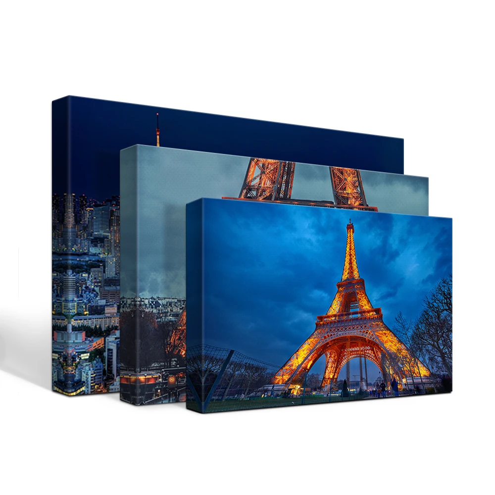 Пользовательский домашний декор с рамкой Печать на холсте сервис настенная живопись