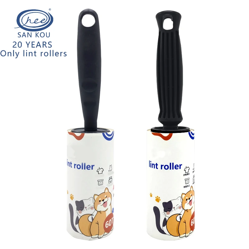 Sticky rollers Extra Sticky lint  roller hair catcher  for chom roller pet hair remover and reusable lin