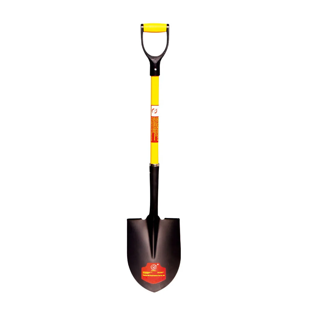 wholesale highly competitive Farming Shovel Application and Carbon Steel Material fiberglass handle shovel