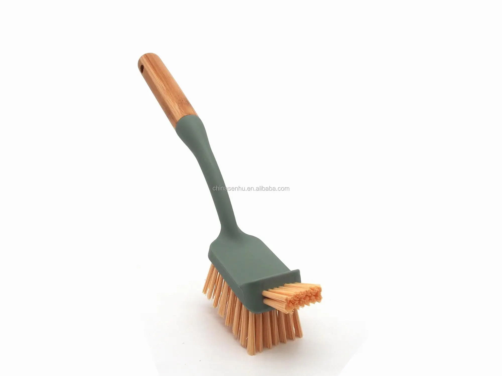 BSCI factory wooden bamboo dish wash brush set,eco dish washer scrubber brush wood,palm dish scrubber brush kitchen
