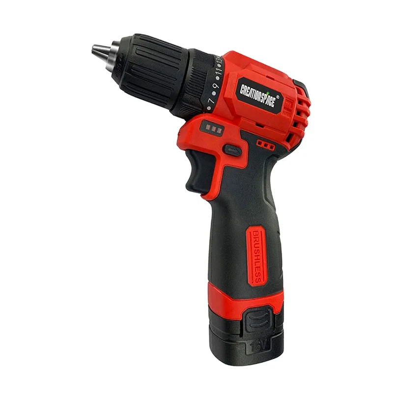 Diy  cordless drill screwdriver 13mm impact hand drill machine power tools