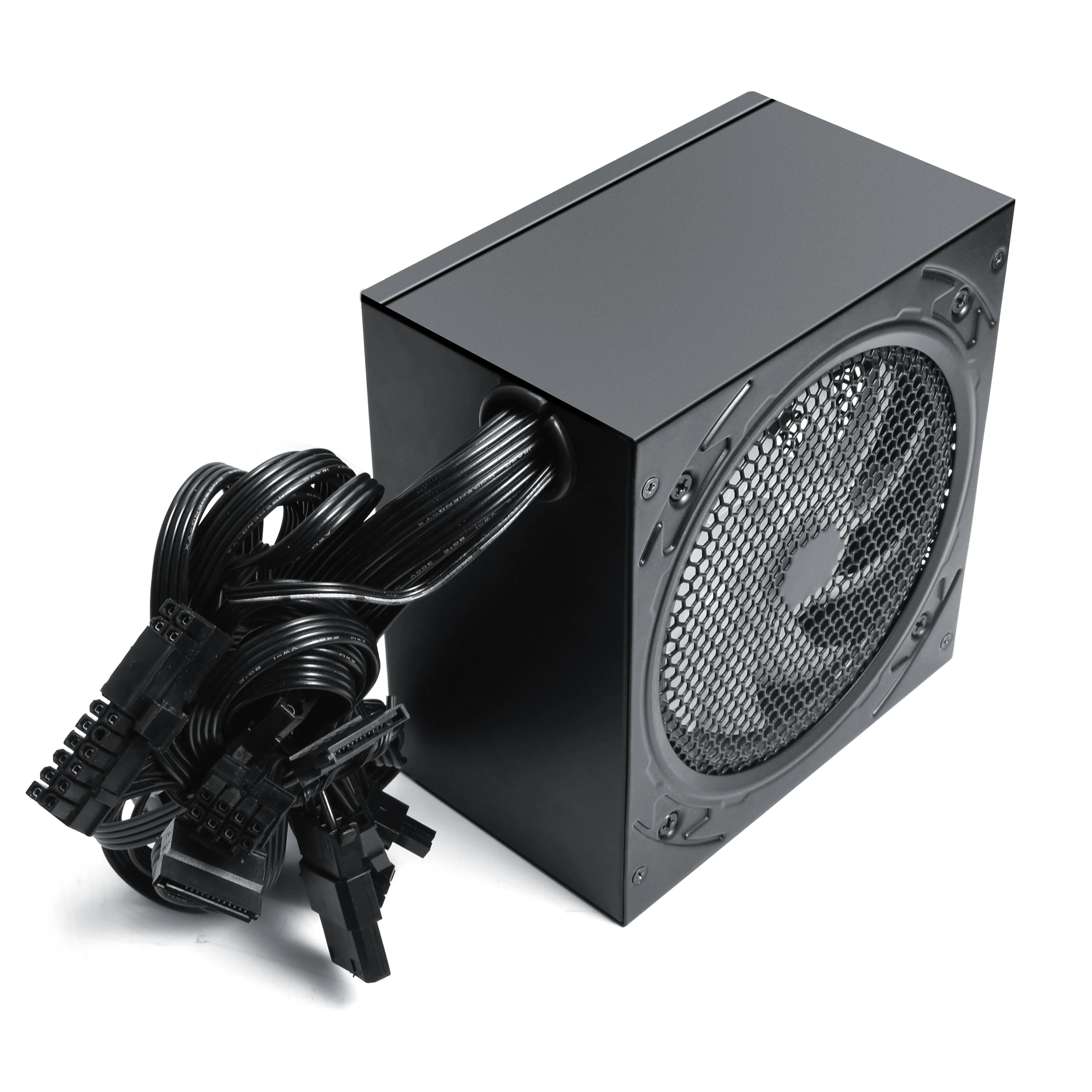 Блок питания Atx 2023 игровой модульный ATX PSU RGB 300 Вт 350 400 450 500 550 600 650 700 750 светодиодный