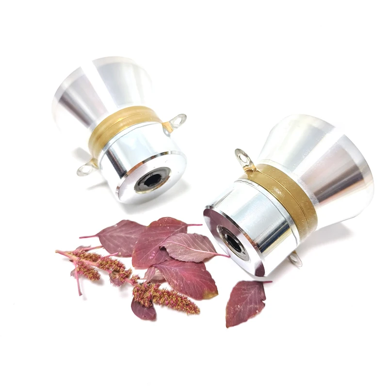 Customized 33KHz 60W PZT8 Ultrasonic Oscillator Piezoelectric Transducer For Cleaning Machine