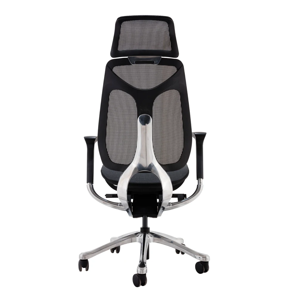 Wholesale Alibaba Chairs Luxury Executive Full Mesh Office Swivel Chair with Headrest