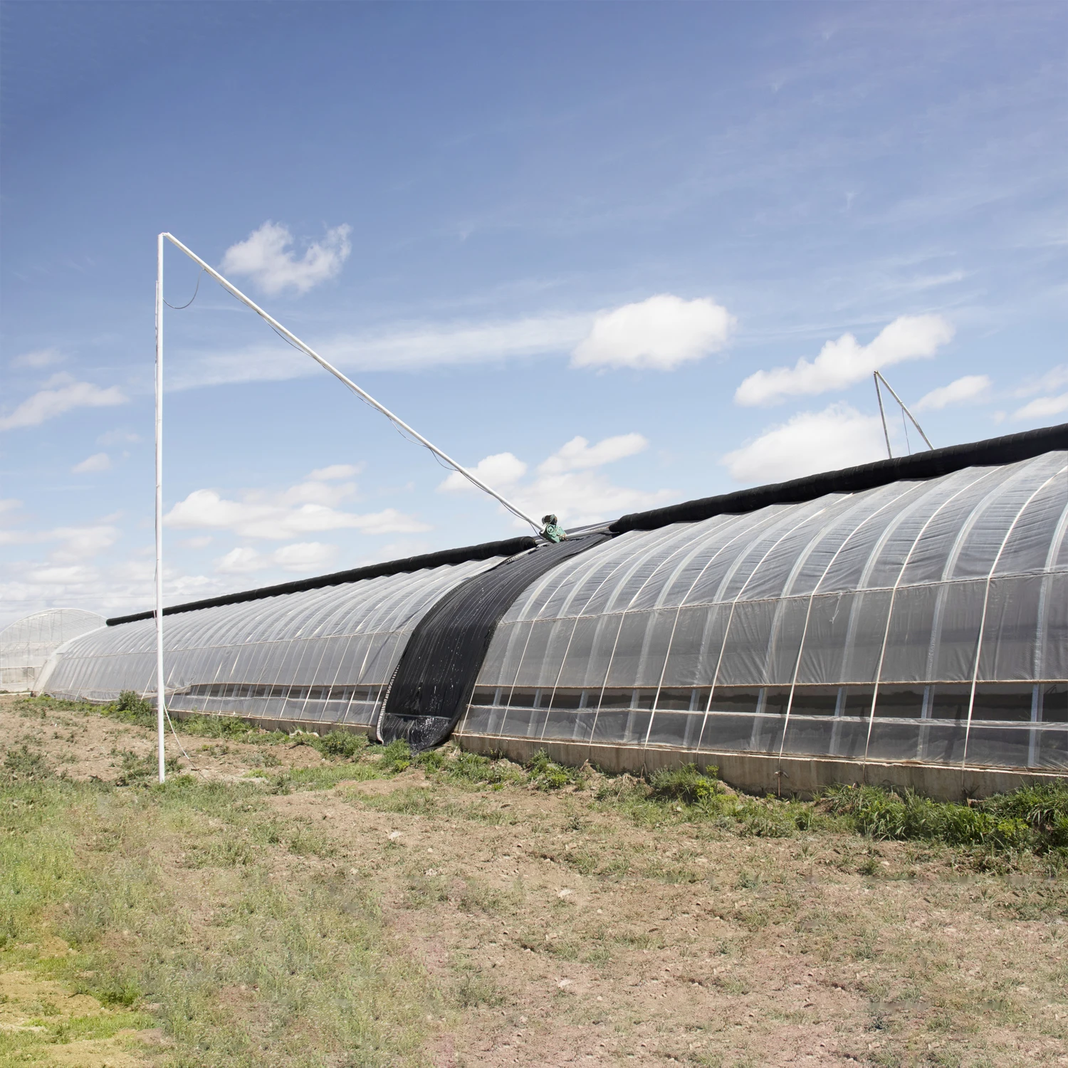 Single-Span Agricultural Green house Passive Solar Greenhouse Low Cost Passive in-solar greenhouses