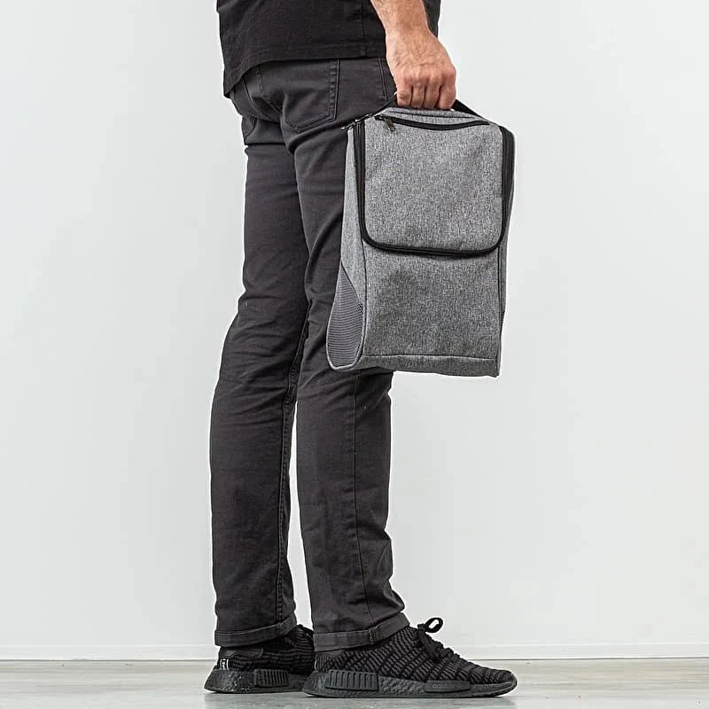 ECO friendly customise sports zip shoe bag with mesh air flow