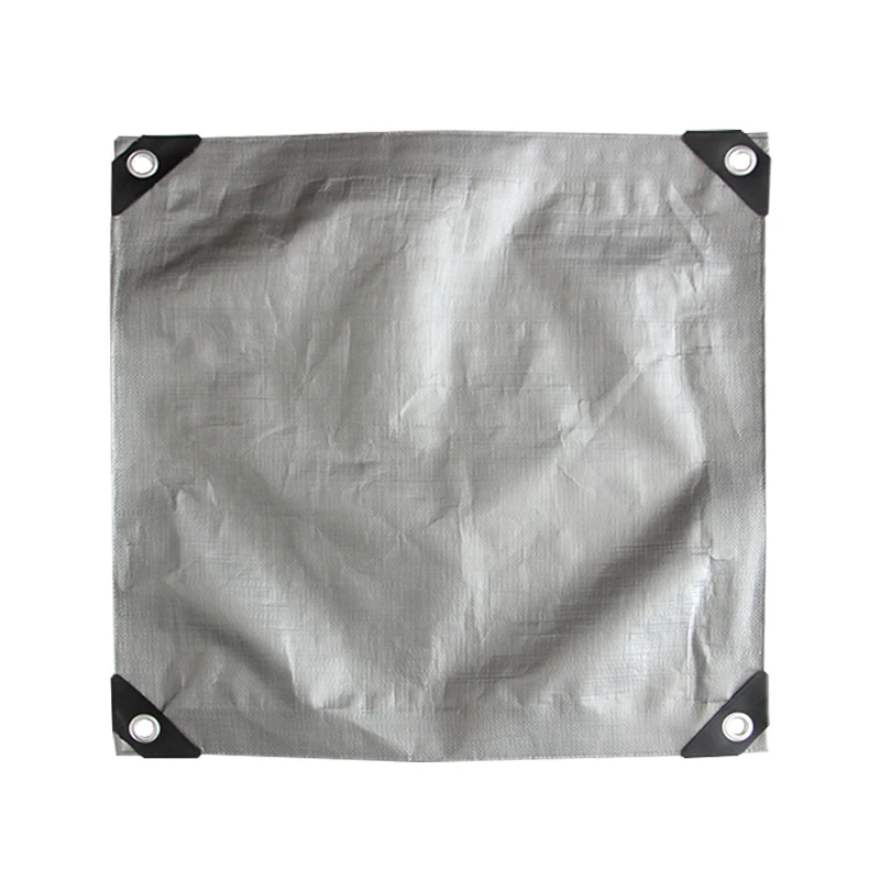 heavy duty 14mil thickness waterproof gray olive green color tarps tarpaulin