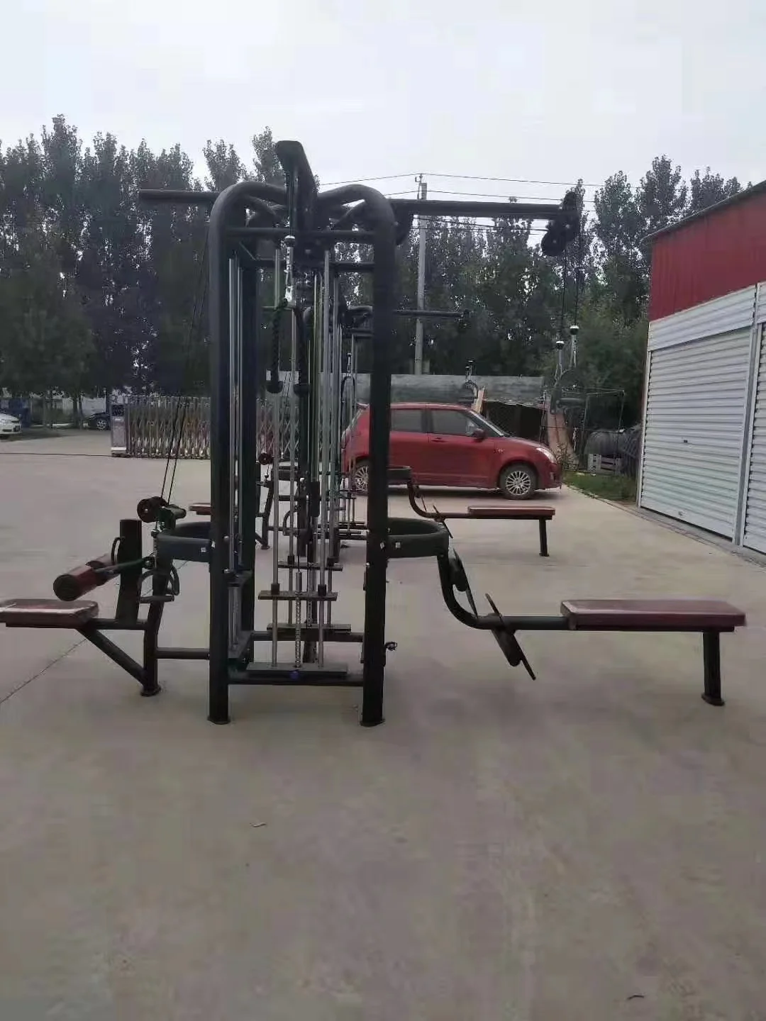 Прямая Продажа с завода многофункциональный комбинированный тренажер для домашнего спортзала фитнес-оборудование 8 человек станция боди-здания