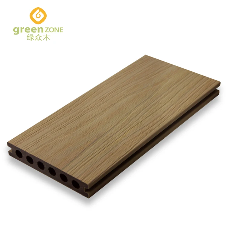 Co-extruded WPC decking wood plastic composite