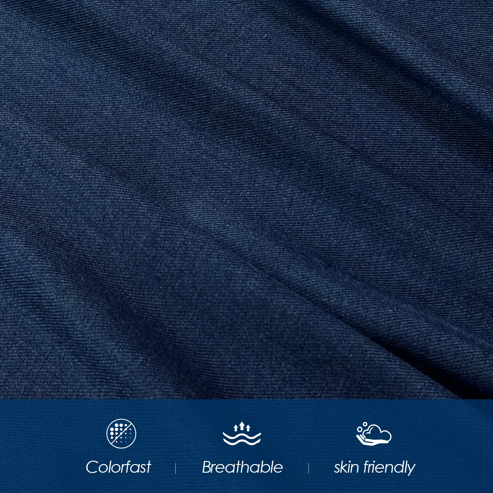 ALPHA TEXTILE navy blue comforter set microfiber Reversible Comforters all-season polyester comforter