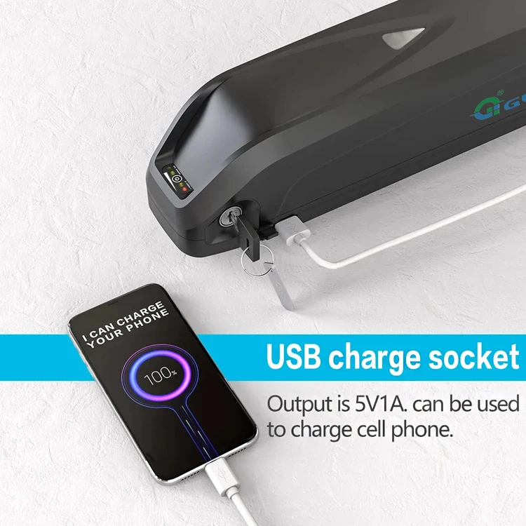 Customize 36v 48v down tube lithium battery 18650 ebike battery electric bicycle battery for sales