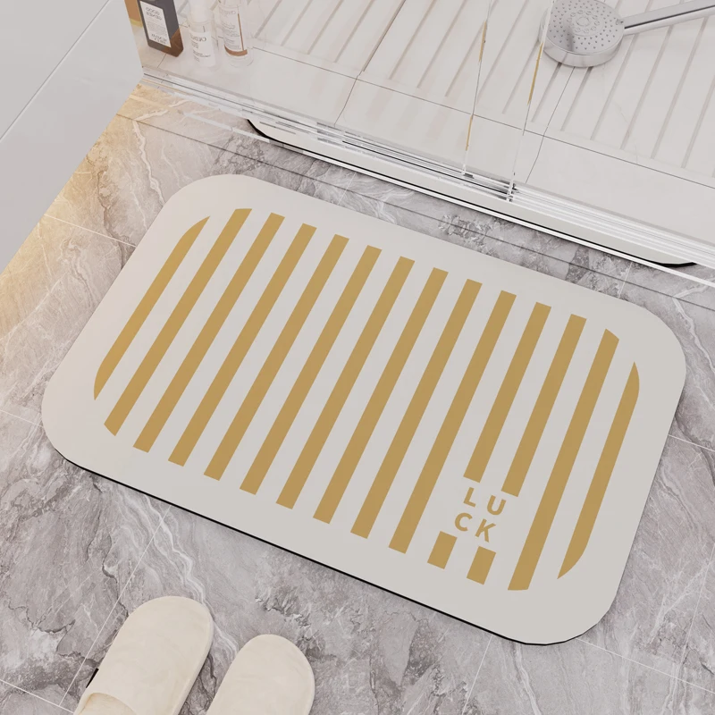 Best manufacturer selling non-slip water absorbent diatomaceous earth bathroom mat
