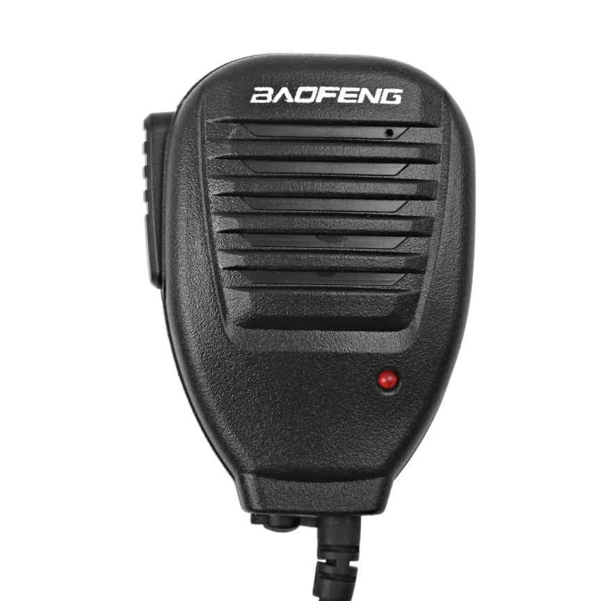  Baofeng 2 Way Радио динамик микрофон для baofeng UV-5R PTT Mic Микрофон нормальный радио UV-82 888S портативный сумка на плечо
