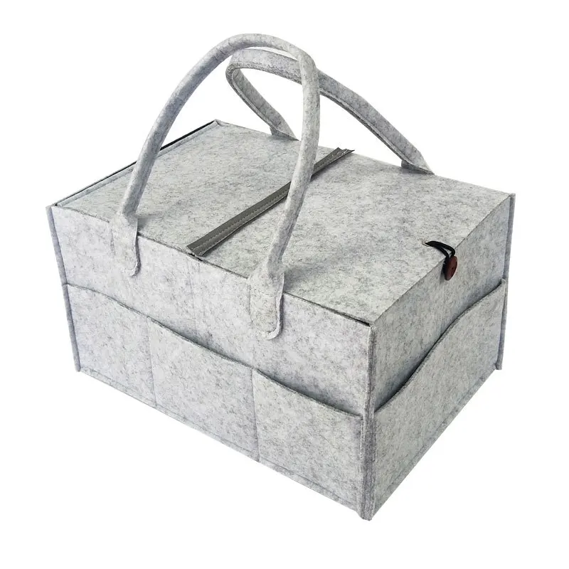 
RTS Multifunction Storage Tote Baby Diaper Felt caddy bag organizer 