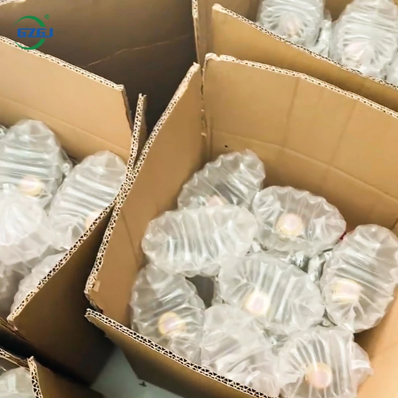 Лучшая цена оптовая продажа надувная прозрачная бутылка вина воздушная Колонка упаковочная сумка для