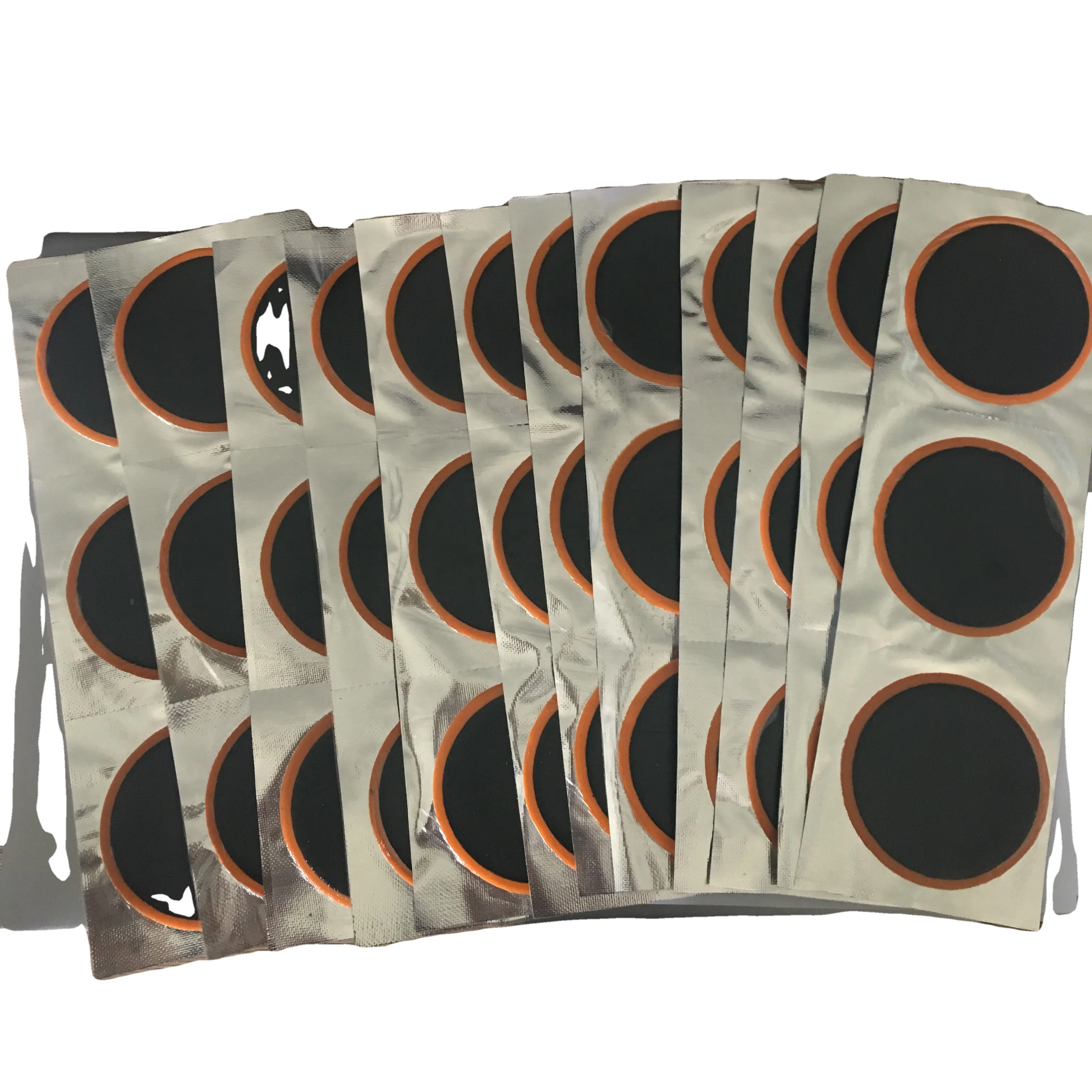 Sifute factory  Euro  inner tube patch for  motorbike bicycle cold rubber round patch  tire repair patches