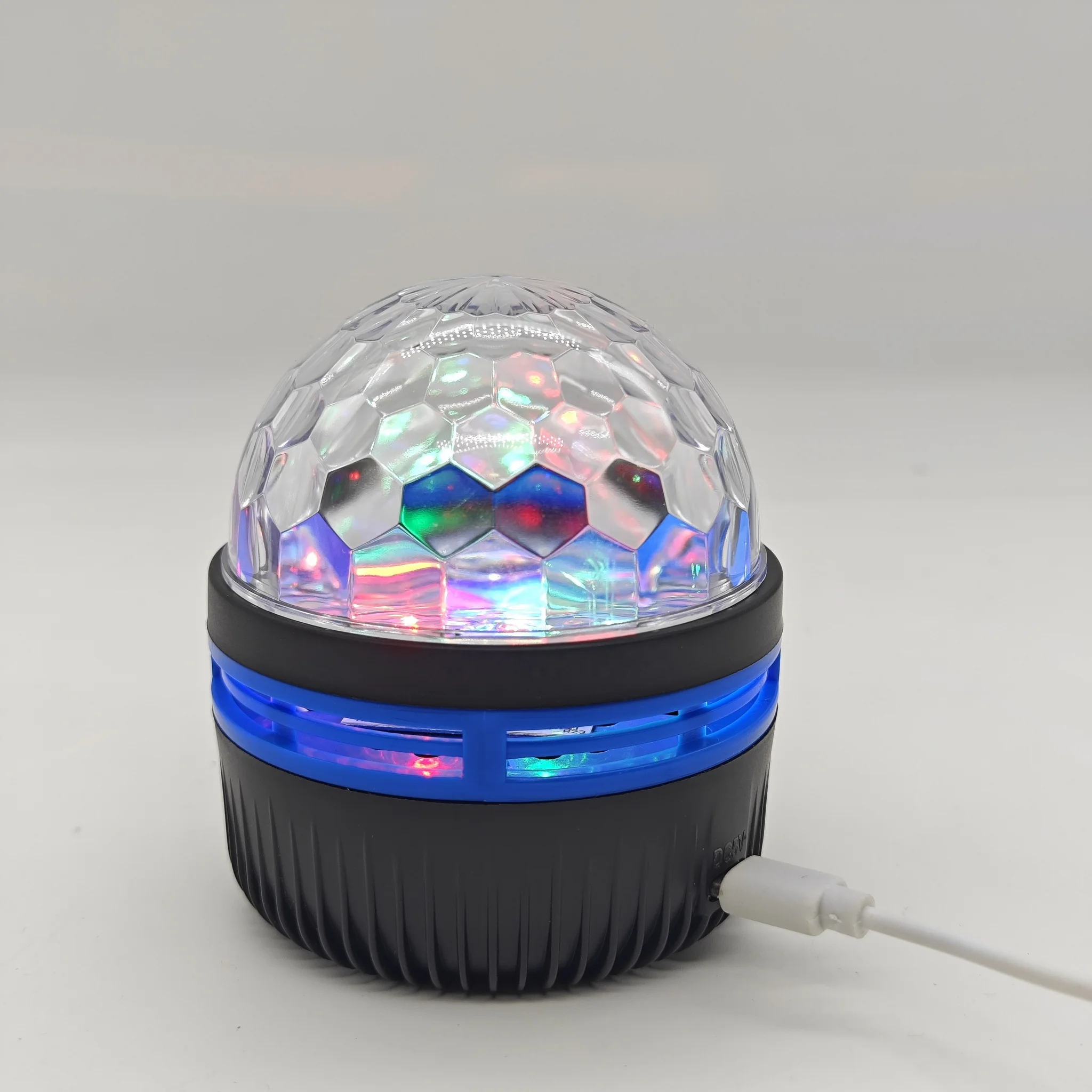 RGB светодиодный мини-фонарь проектор волшебный хрустальный шар лампа с лазерным светом для рождественской танцевальной вечеринки декора квартиры