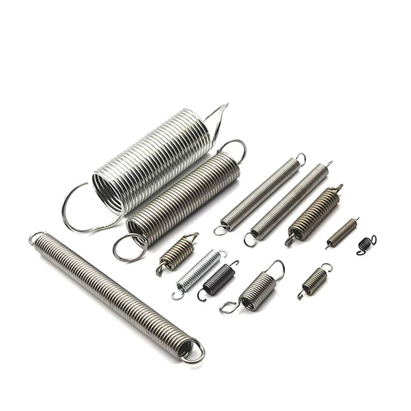 High Quality Stainless Steel Gold Finish Brake Return Spring Extension Spring with Long Hook Clamp for  Motorcycle