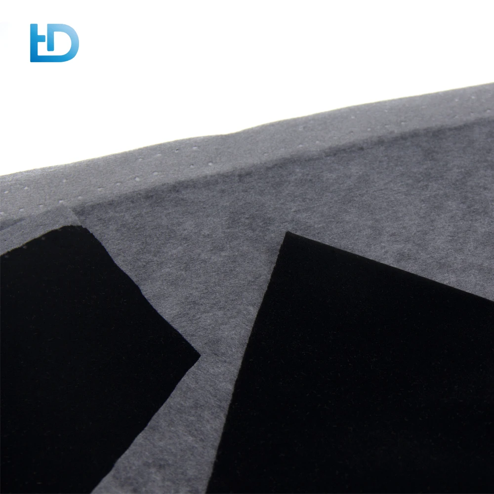 Knitted flocking fabric can be used in jewelry bags, gift boxes, etc