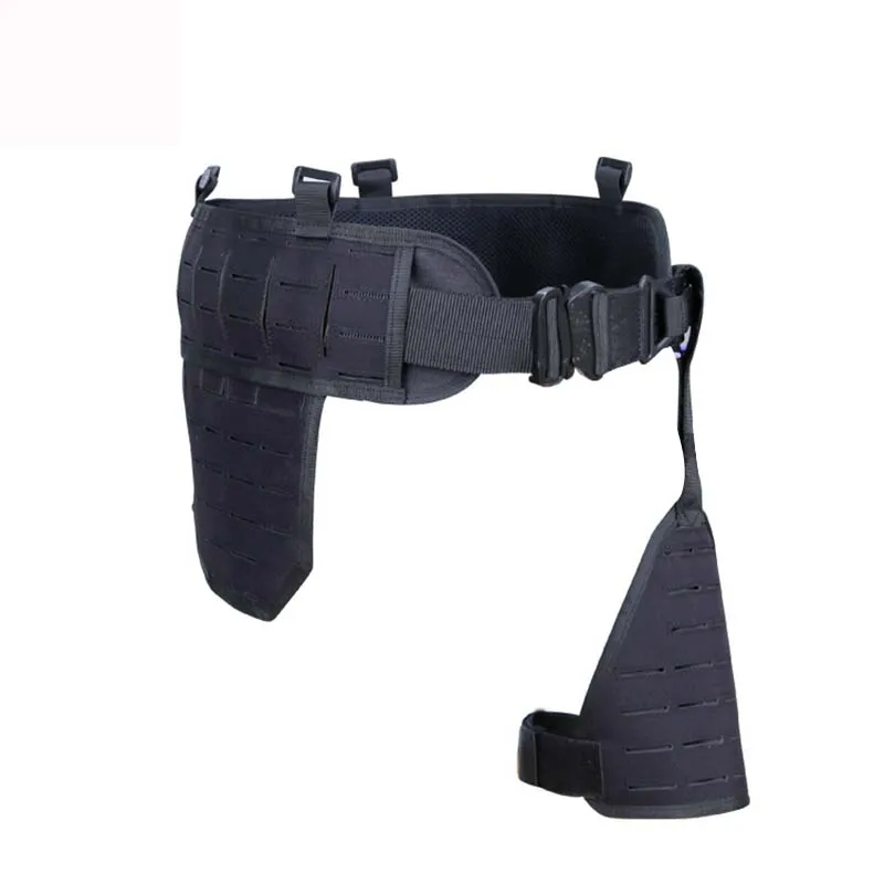 Tactical Belt Molle Padded Modular Belts with Drop Leg Platform Panel Hip Panel Cutting Hunting Accessories