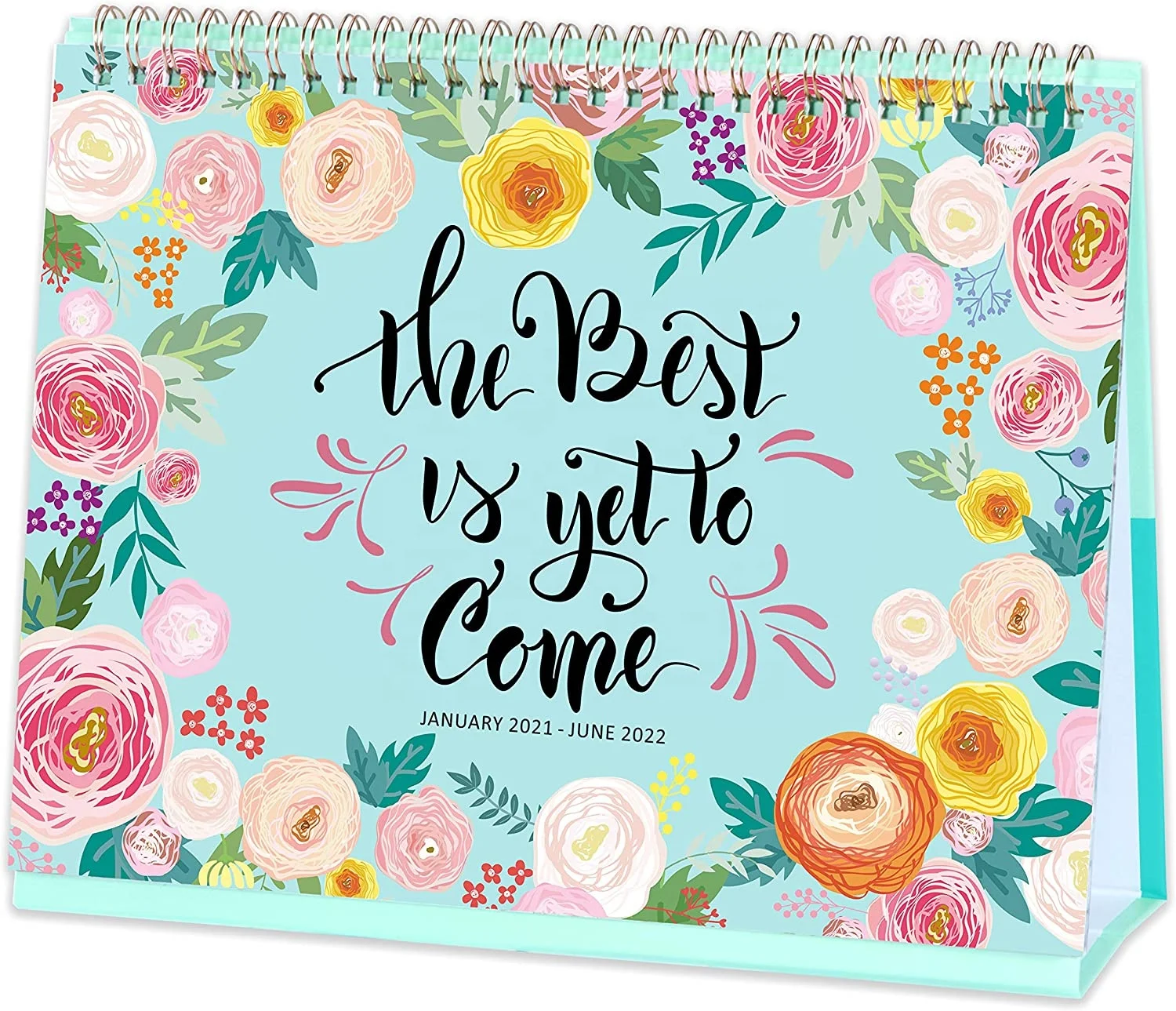 Customize 2022 Desk Calendar Standing Flip Calendar Desktop Calendar Stationery Supplies