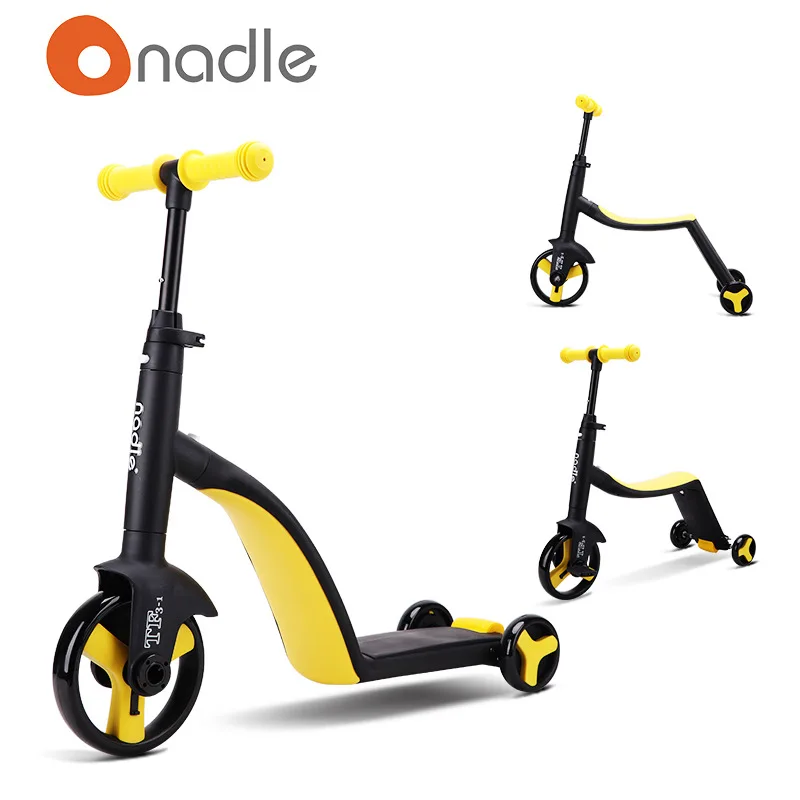
Wholesale OEM custom cheap 3 wheel baby scooter 3 in 1 Nadle brand 