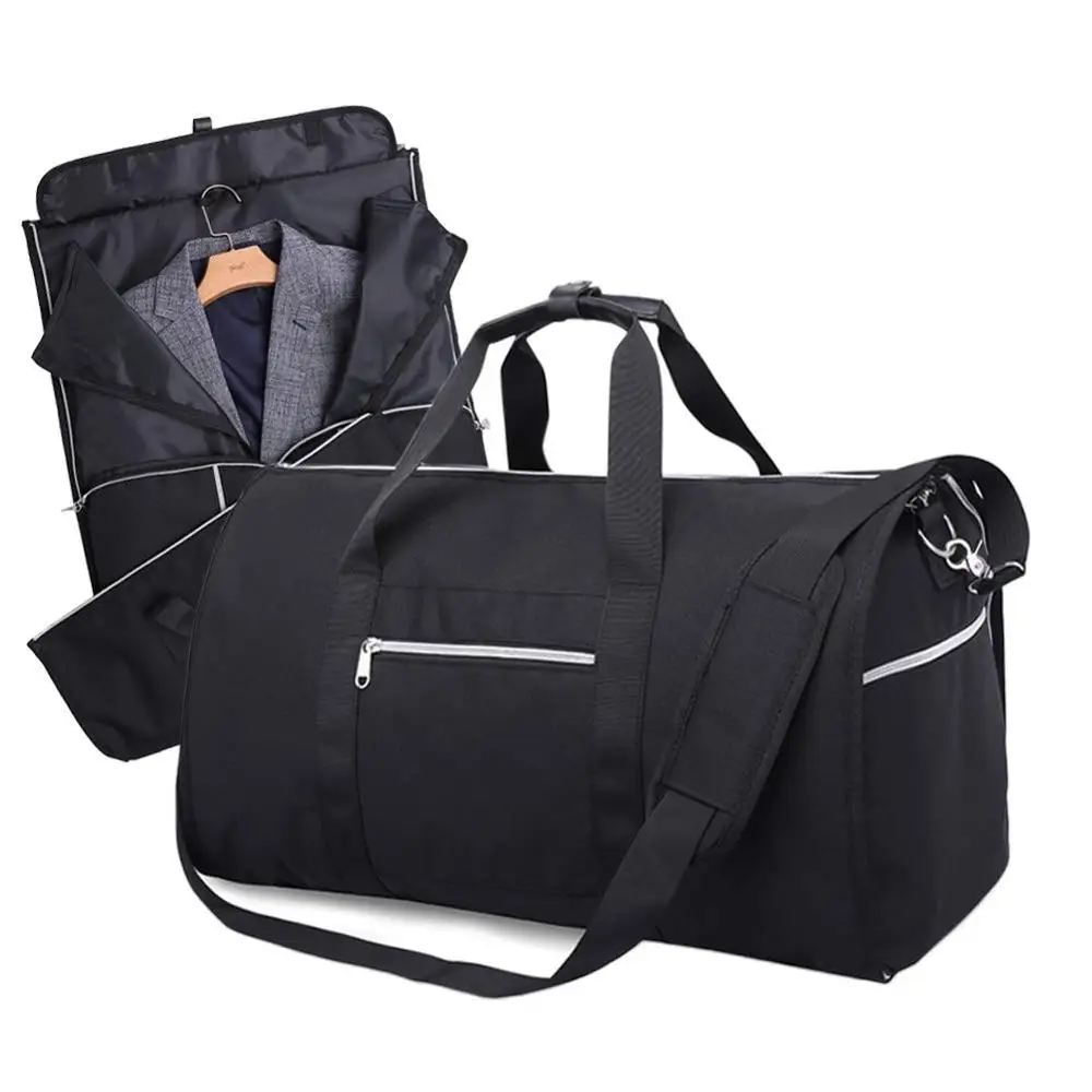 Carry-on Garment Bag 2 in 1 Convertible Duffel Bag Suit Travel Bag