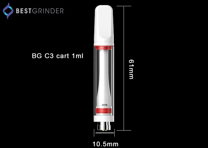 Керамический картридж BG C3 D8 CBD 510 Thread Cbd Vape Pen