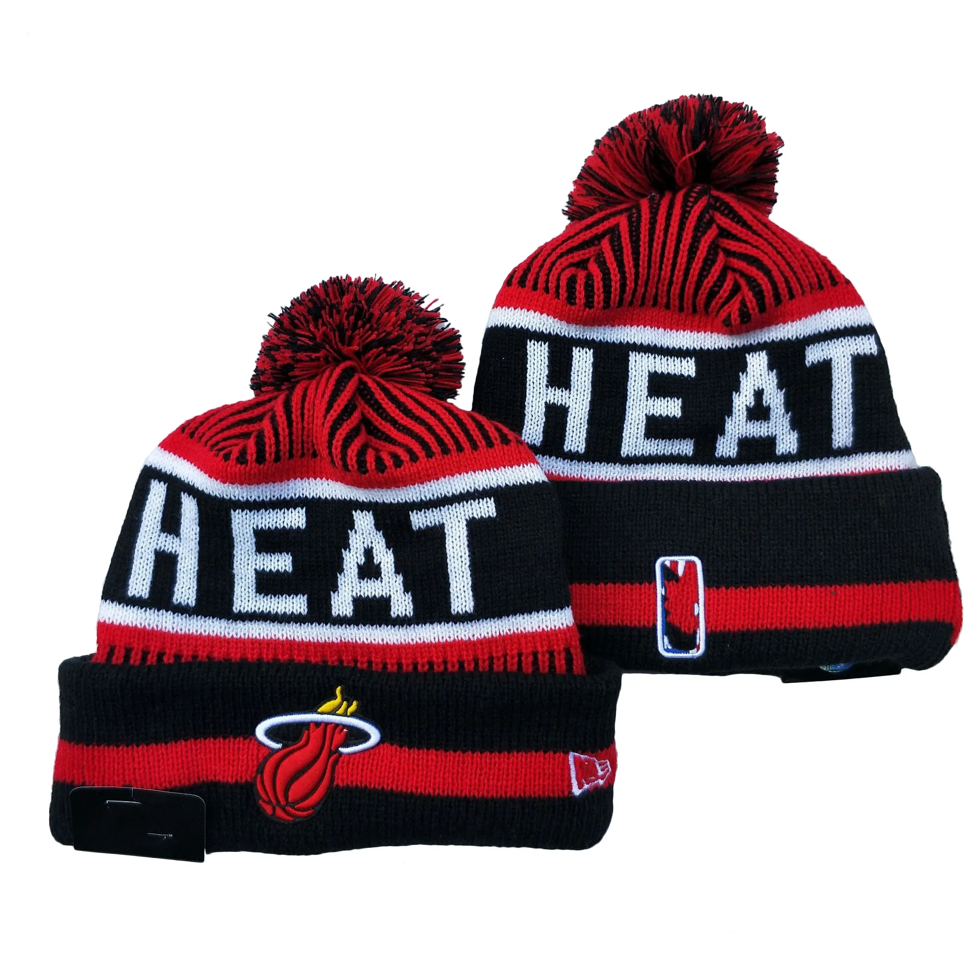 wholesale custom embroidery patch NBA-basketball team beanies hats for unisex