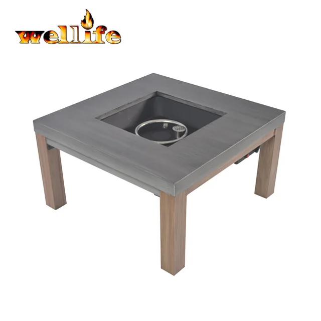 China Factory Outlet Round shape MGO steel  stainless steel camping fire pit