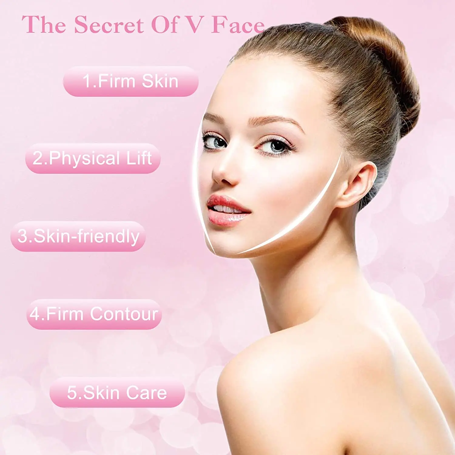 New products quality skin care v shape gel facial face care