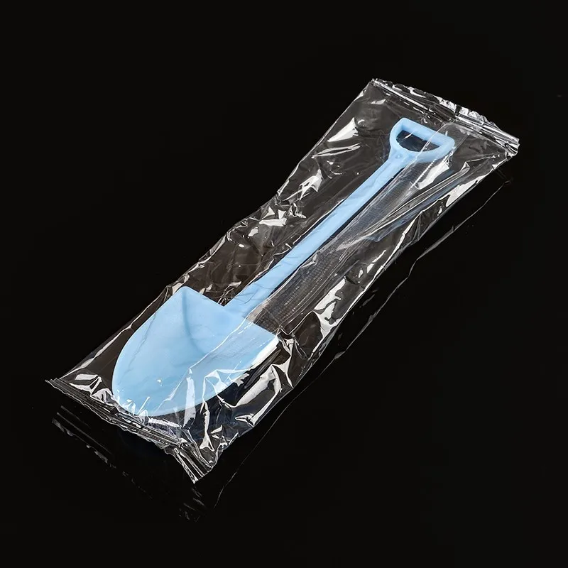 NEWELL Small Disposable Colorful Plastic Shovel Fork Spoon 100pcs/pack 12cm For Ice Cream Dessert Cake