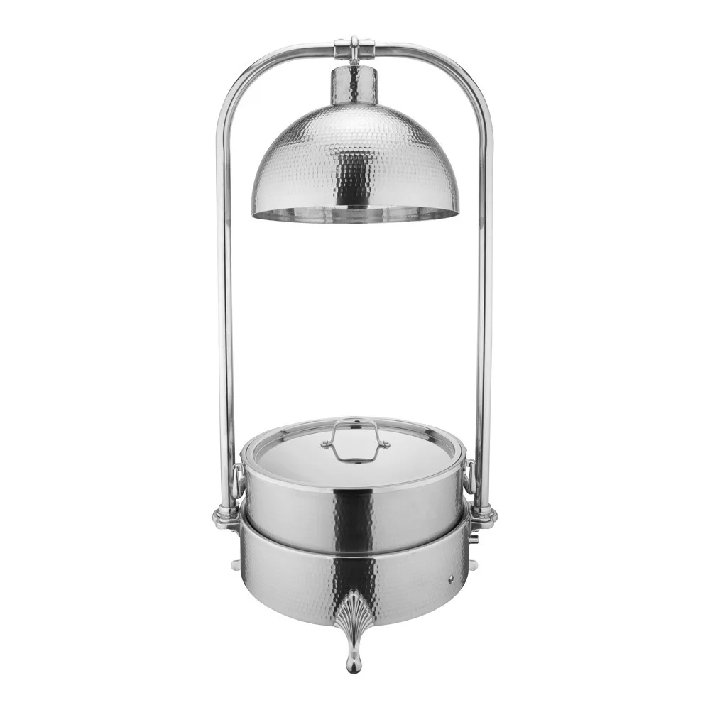 Commercial stainless steel warming pot canteen display utensils breakfast snacks high-end new adjustable temperature