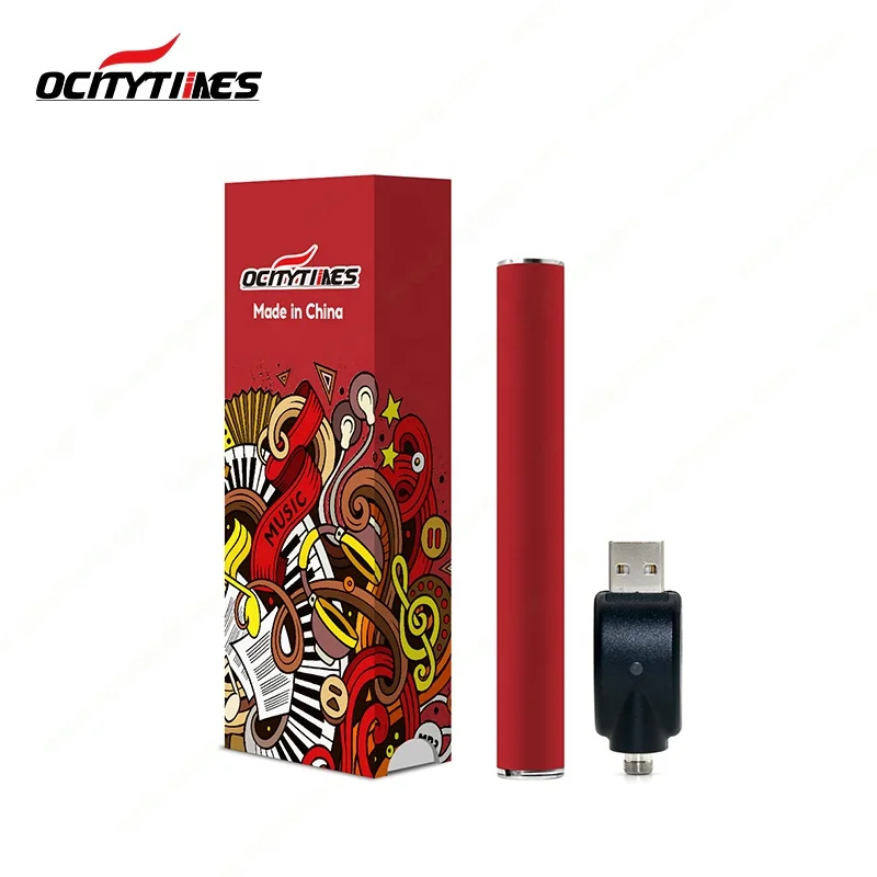  Ocitytimes нижнее освещение с резьбой 510 батарея для электронной сигареты S4 напечатанным логотипом Предпродажное
