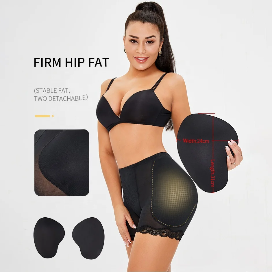 Plus Size  Gaine Amincissante Femme Shaper Tummy Control Shorts Padded Hips and Buttock Panties