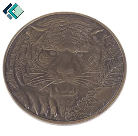 Wholesale Maker USA Metal Skull Challenge Coin Old Style Pressed Copy Coin Art Collection  Commemorative Custom Engraved Coins