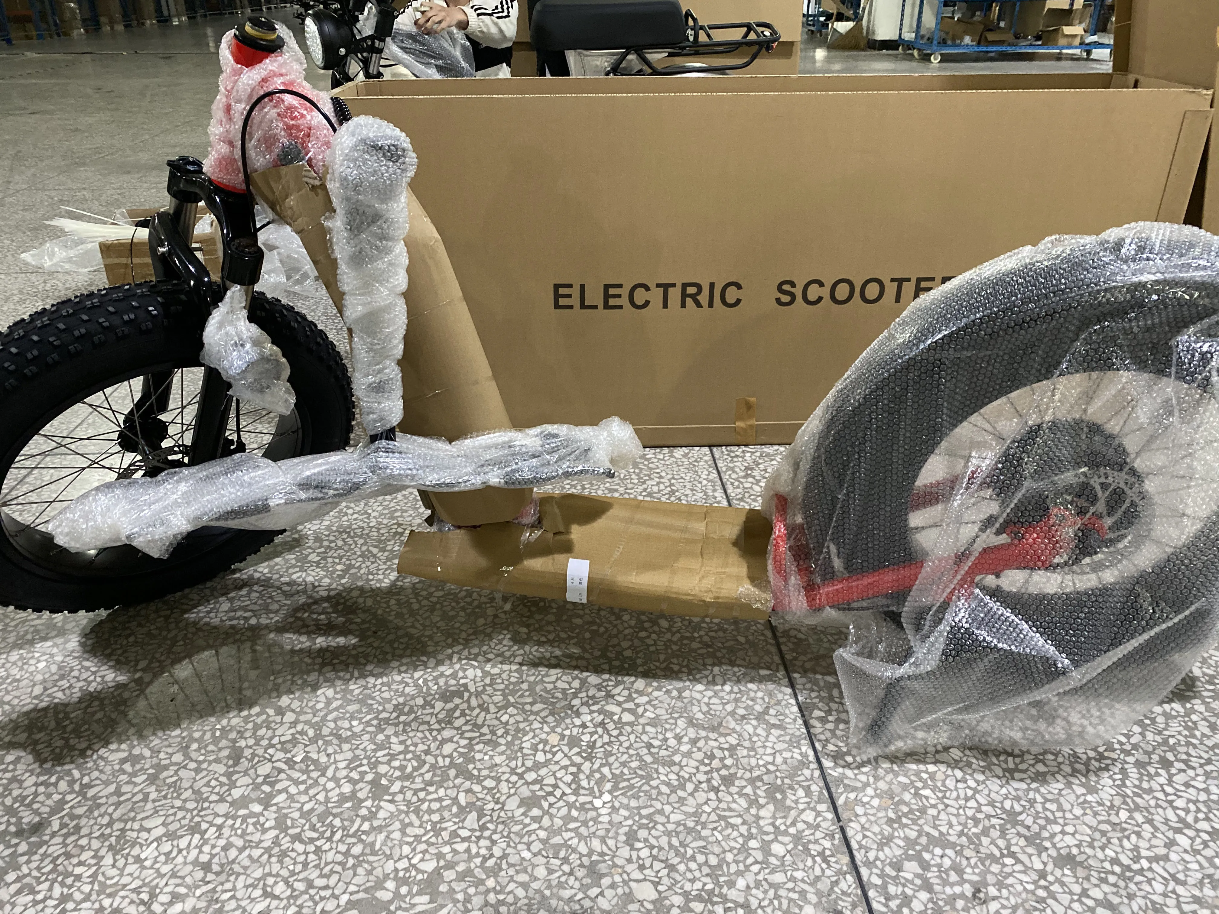  500w Adults Electric Scooter EU Warehouse Escooter 20 Inch Fat Tire