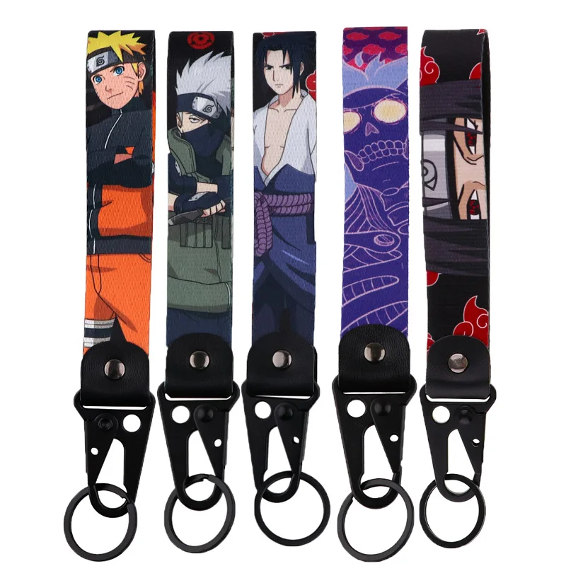 300 дизайн аниме логотип кожаный Орел клюв брелок аксессуары Kakashi Sasuke Мотоцикл ОРЕЛ брелки на запястье