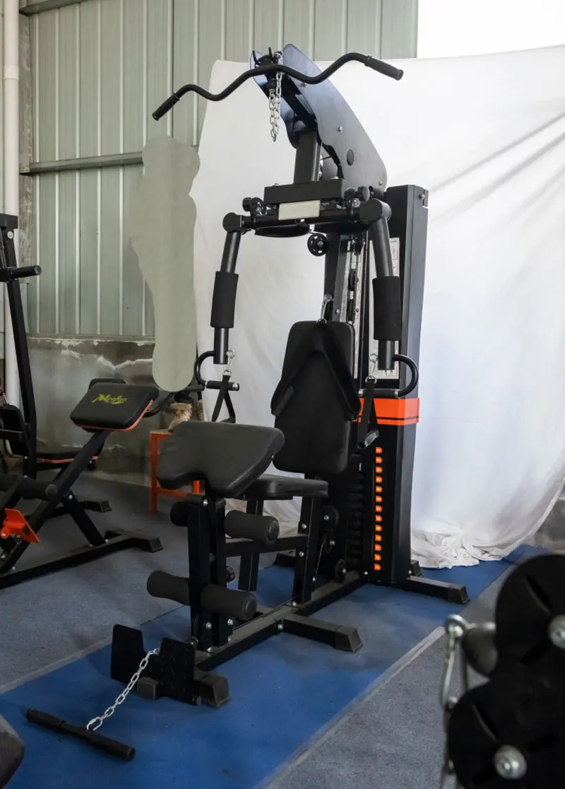 Multifunction Home Body Building Multifunctional Power Cage Squat Rack Bench Weight Gym Lifting Training Station