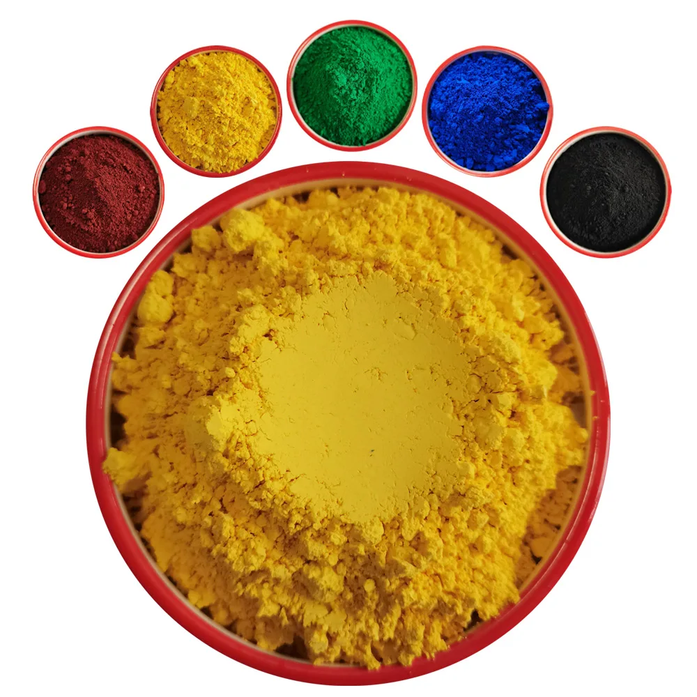 Pigment powder iron oxide blue for epoxy floor paint iron oxide pigment red iron oxide yellow pigment
