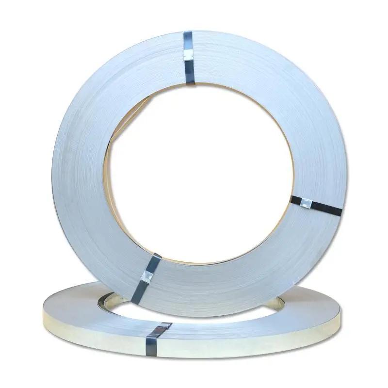 Adjustable Hot-dip Galvanized  Package Steel Packing Strapping Band Metal Straps and Steel binding Strip Coil for Factory Direct