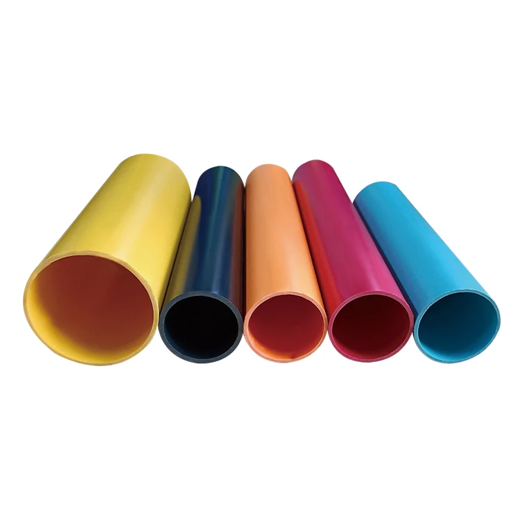 New Plastic PVC Building Material Tube Pipe Agricultural Plastic Pipe and Air-conditioner Fitting Pipe