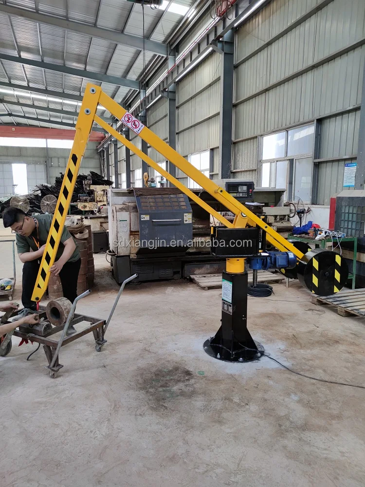 500kg Rotating Jib Crane Small 150kg Mobile Balance Jib Crane 300kg Lifting Weight Lift machine balance crane for Sale
