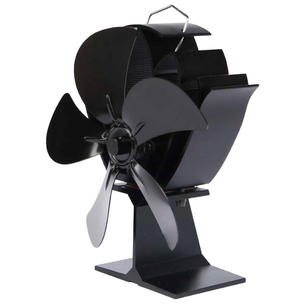 
Sunnily OEM patent high airflow quiet working Heat Powered Eco friendly wood stove fan Log Burner 4 Blades 