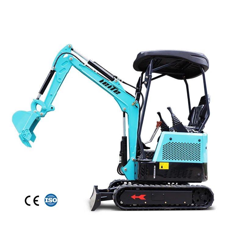 Rotary shovel 1.5 ton digger mini digger China excavators 1.5 ton Chinese excavator including CE certificate